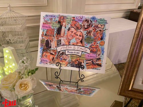 Custom Anniversary Collage Print