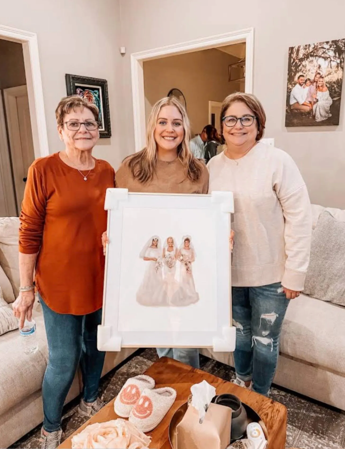 “Generations of Love”  Custom Wedding Generations Portrait Sketch
